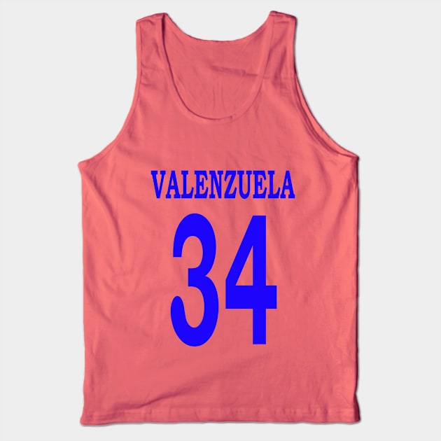 FERNANDO VALENZUELA Tank Top by Cult Classics